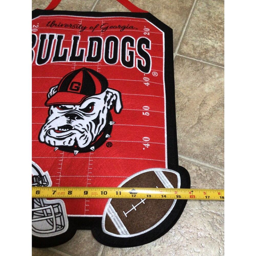 University Georgia Bulldogs Football Evergreen NCAA Door Wall Hanger Sign ~739A - Picture 5 of 5